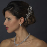 Antique Silver Comb 593