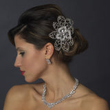 Antique Silver Comb 596