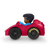 Bundle of 2 |Fisher-Price Little People Wheelies Race Car - (HGP73 & HGP74)