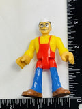 Imaginext 3 Piece Set Chicken Suit Guy Figure Series 6 Fisher Price Mini Costume