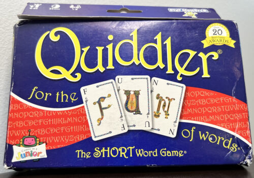 Quiddler Card Game For The Fun Of Words The Short Word Game