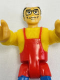 Imaginext 3 Piece Set Chicken Suit Guy Figure Series 6 Fisher Price Mini Costume