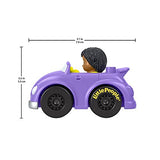 Bundle of 2 |Fisher-Price Little People Wheelies Race Car - (HGP73 & HGP74)