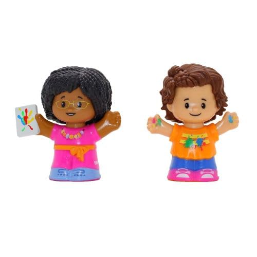 Little People Girl in Pink Shirt and Boy Play Set