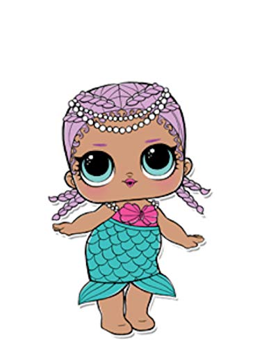 Bundle of 2 |L.O.L. Surprise! Party Favors - (Glow in The Dark Wands & Sequin Keychains)