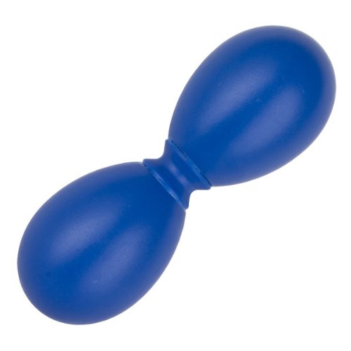 Woodstock Percussion Musical Double Egg Shaker, Blue