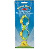 Melissa & Doug Sunny Patch Pretty Petals Flip-Open Tinted Sunglasses With UV Protection (BUNDLE)