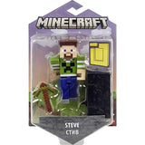 Set of 2 - Minecraft Build-A-Portal 3.25-in Figures - (Strider + Creeper Steve)