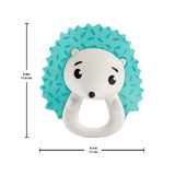 Fisher-Price Animal-Themed Baby Rattle Toy - Hold & Jingle Hedgehog