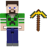Set of 2 - Minecraft Build-A-Portal 3.25-in Figures - (Strider + Creeper Steve)
