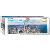 Bundle of 2 |EuroGraphics Toronto Canada 1000-Piece Puzzle + Smart Puzzle Glue Sheets