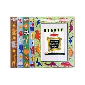 Melissa & Doug Boy-Themed Stationery (8.5"x11")