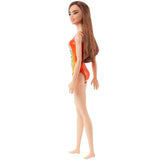 Barbie Beach Doll in Orange Swimsuit