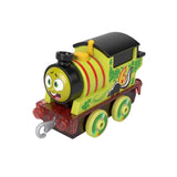 Bundle of 2 | Thomas & Friends Color Changers Metallic Push Along Diecast Engine Toy Train - Percy & Kana