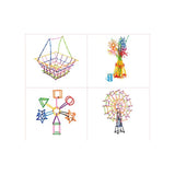 Viahart Stinkin Linkins 260 Plus Piece Interlocking Building Set