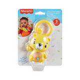 Fisher-Price Animal-Themed Baby Rattle Toy - Shake & Rattle Leopard