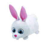 TY TY42193 Snowball Bunny SLOP Teeny, Multicolored
