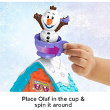 Bundle of 3 | Little People - Disney Frozen Character & Theme (Olaf's Cocoa Cafe, Elsa's Palace & Anna's Arendelle) Playsets