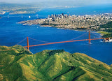 Bundle of 2 |EuroGraphics Golden Gate Bridge, California Puzzle (1000-Piece) + Smart Puzzle Glue Sheets
