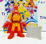 Bundle of 2 |Imaginext DC Super Friends Series 6 - Duke Thomas & Catman  (No Packaging)