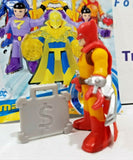 Bundle of 2 |Imaginext DC Super Friends Series 6 - Duke Thomas & Catman  (No Packaging)