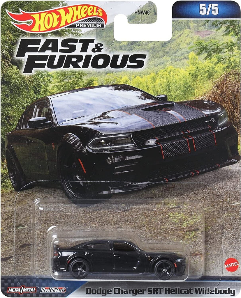 Hot Wheels Fast and Furious 1:64 Dodge Charger SRT Hellcat Widebody  [3 Years and Up]