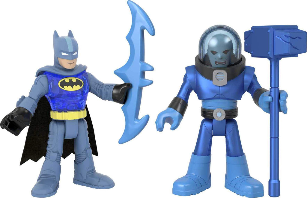 Fisher-Price Imaginext DC Super Friends Batman & Mr Freeze Figure Set for Preschool Kids Ages 3 to 8 Years