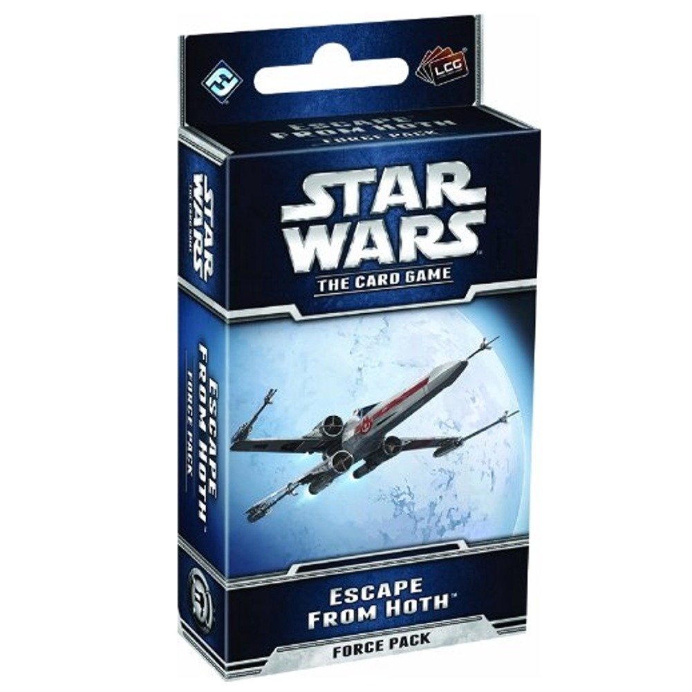 Star Wars: The Card Game - Escape from Hoth FORCE PACK - Epic Galactic Battles, Strategy, and Adventure for Kids and Adults, Ages 10+, 2 Players, 30-60 Minute Playtime, Made by Fantasy Flight Games