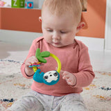 Fisher-Price Animal-Themed Baby Rattle Toy - Slide & Clack Sloth