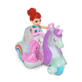 Polly Pocket Unicorn Scooter Play Set for Girls Ages 4 and Up