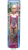 Barbie Beach Doll in Pink Swimsuit