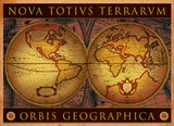 Bundle of 2 |EuroGraphics Map of The Ancient World 1000-Piece Puzzle + Smart Puzzle Glue Sheets