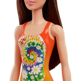 Barbie Beach Doll in Orange Swimsuit
