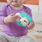 Fisher-Price Animal-Themed Baby Rattle Toy - Hold & Jingle Hedgehog