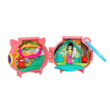 Bundle of 2 | Mattel Polly Pocket Pet Connect Collectible Locket | Red Panda & White Locket