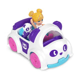 Polly Pocket Beach Fun Car Playset for Girls Ages 4 and Up