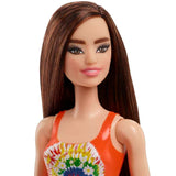 Barbie Beach Doll in Orange Swimsuit