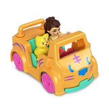 Polly Pocket Tiger Car Playset for Girls Ages 4 and Up