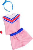 Barbie Fashion Pack Shirt with Sporty Sleeves and Fashionable Shorts
