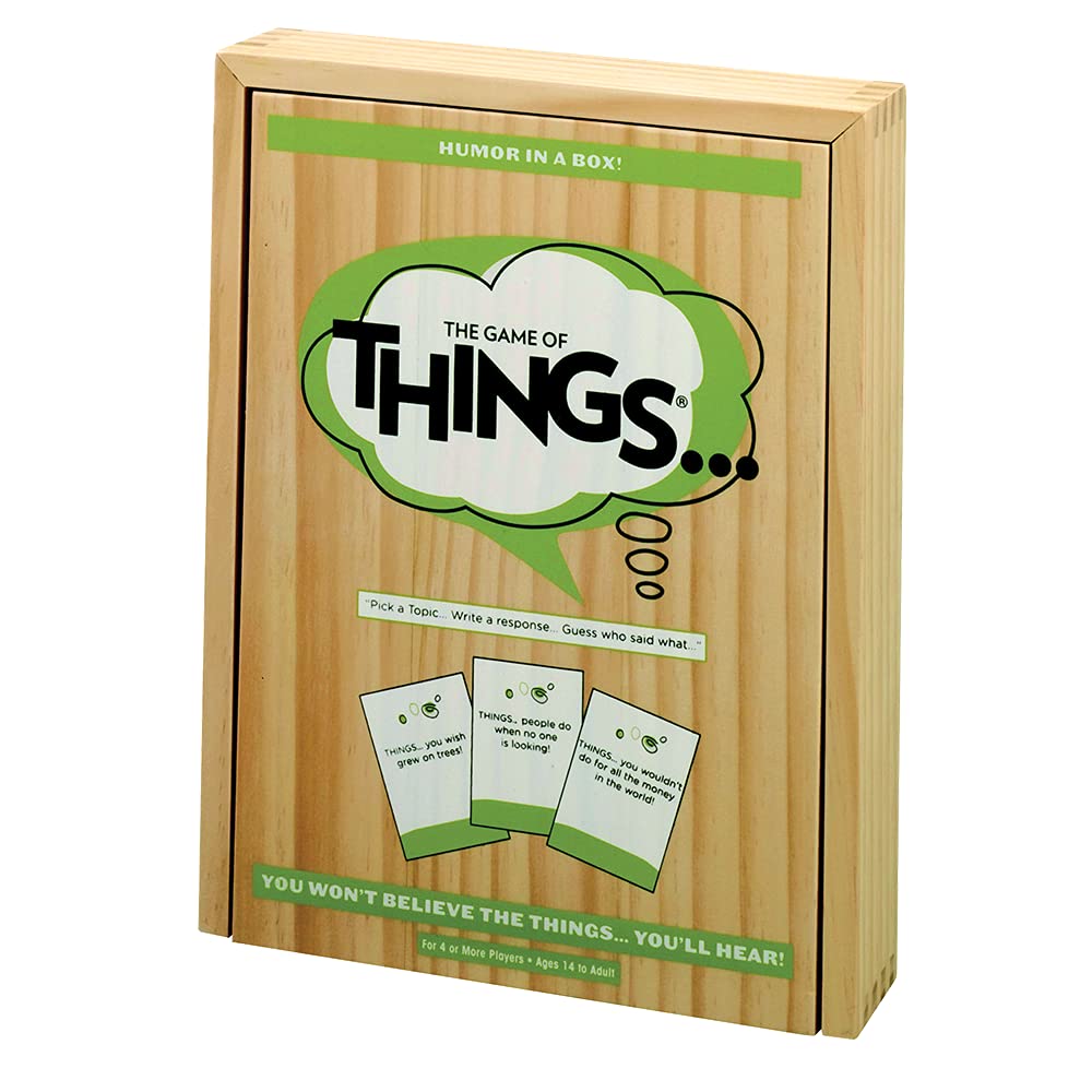 Game of THINGS...— Hilarious Party Game — You Won't Believe the THINGS... You Hear — Ages 14+