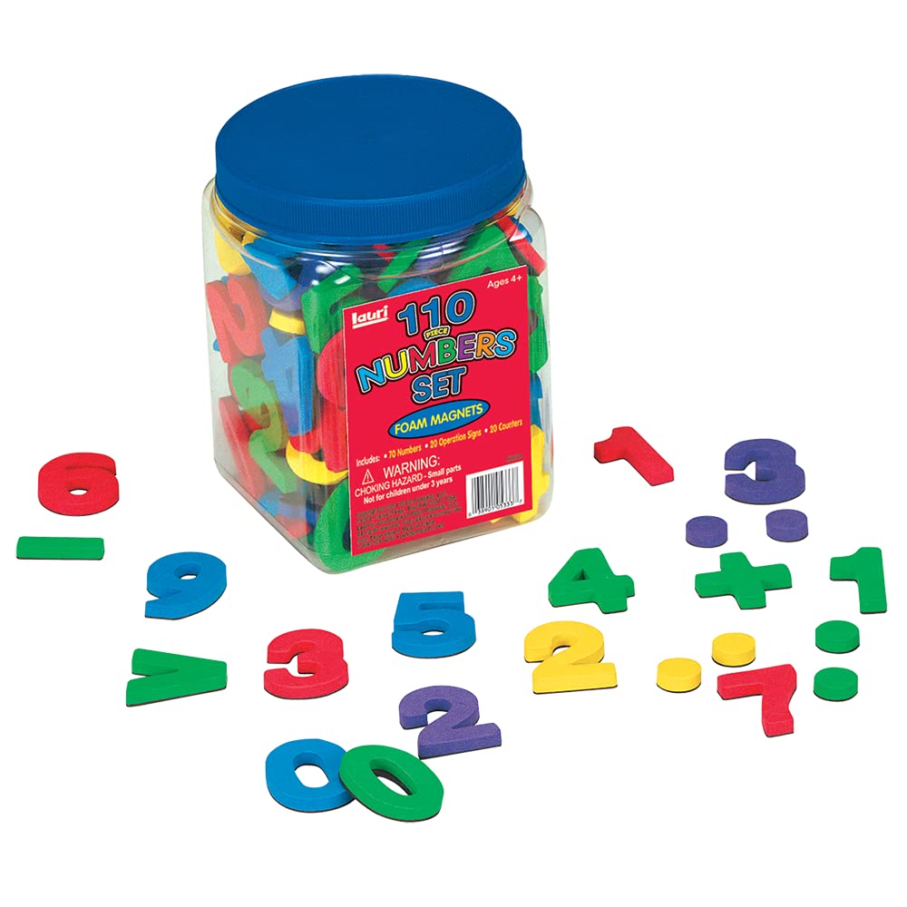 PlayMonster Lauri Foam Magnets - Numbers Small