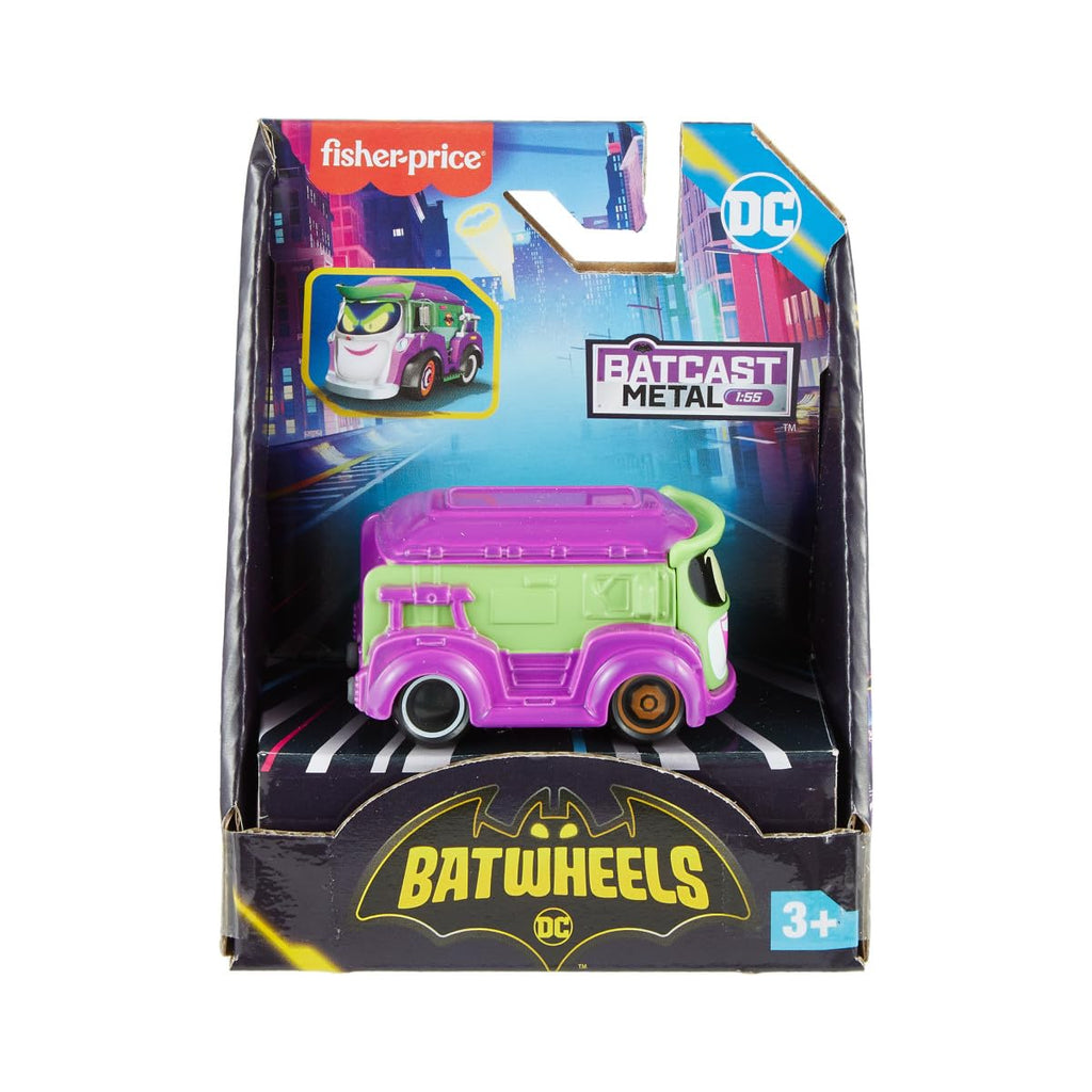 Fisher-Price DC Batwheels Prank The Joker Van 1:55 Scale Vehicle