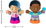Little People Barbie Toddler Toys Wellness Figure Pack, 2 Characters for Pretend Play Ages 18+ Months