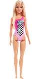 Barbie Beach Doll in Pink Swimsuit