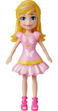 Polly Pocket Travel Toy with 3-Inch Doll and 18 Accessories, Puppy and Flower-Themed Fashion Pack