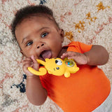 Fisher-Price Animal-Themed Baby Rattle Toy - Shake & Rattle Leopard