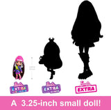 Bundle of 4 | Barbie Extra Mini Minis Doll - Super Collection #1