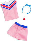 Lot of 2 |Barbie Fashion Pack Shirt with Sporty Sleeves and Fashionable Shorts (BUNDLE)
