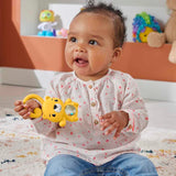 Fisher-Price Animal-Themed Baby Rattle Toy - Shake & Rattle Leopard