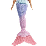 Barbie Dreamtopia Mermaid Doll, Approx. 12-Inch, Rainbow Tail, Purple Hair, for 3 to 7 Year Olds